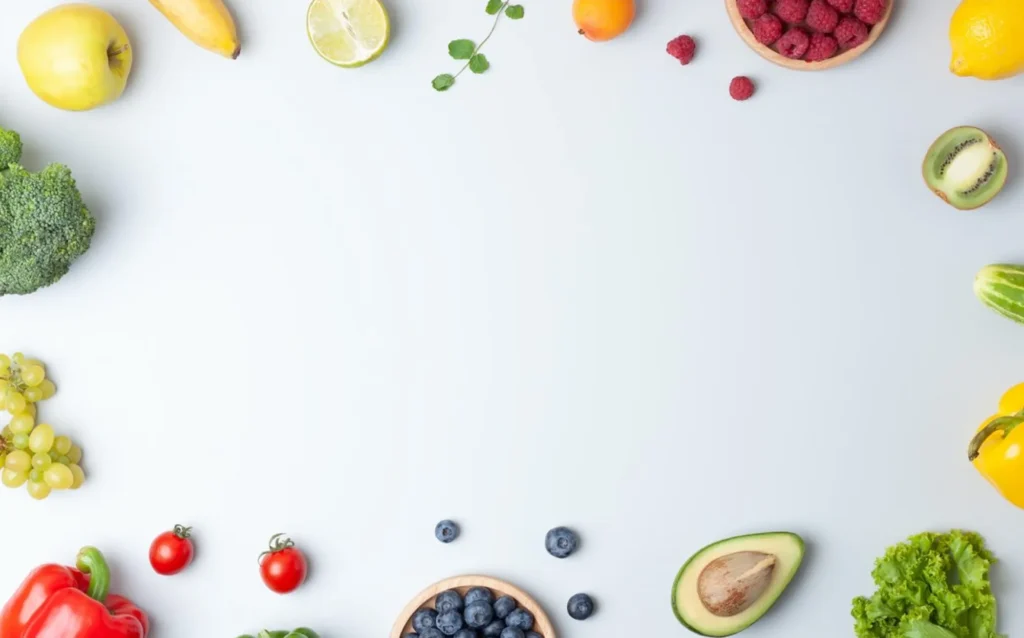 Frutas y vegetales - bg - Only Good